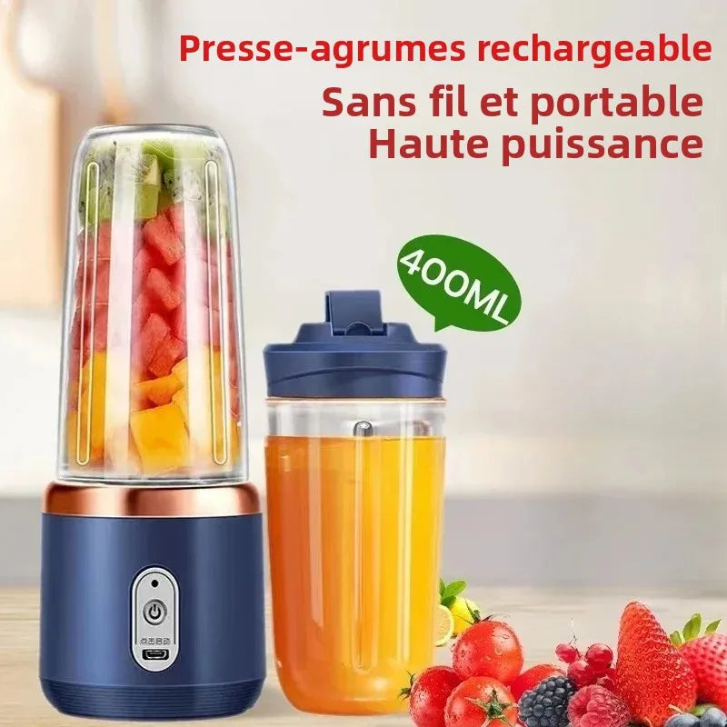 USB Portable Blender – Make Fresh Juice Anywhere in 30 Seconds