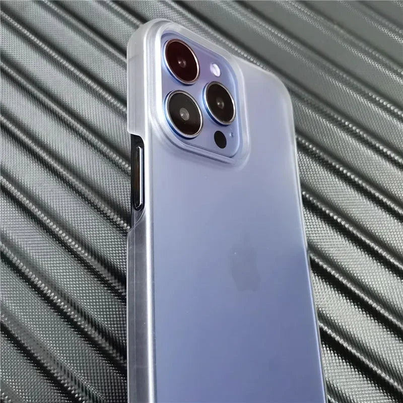 Luxury Candy Color Ultra Thin Hard Back Cover Case For iPhone 16 15 14 Plus 13 Pro Max SE 2 3 Matte Half-Pack PC Shell Coque