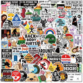 100Pcs Cartoon Snarky MEME Stickers Decals For Phone Scrapbook Skateboard Suitcase Refrigerator Graffiti Aesthetic Stickers